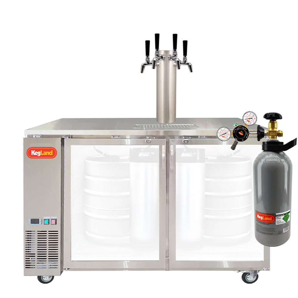 Grand Deluxe 3: The Ultimate Commercial-Grade Two Door Kegerator: Builder