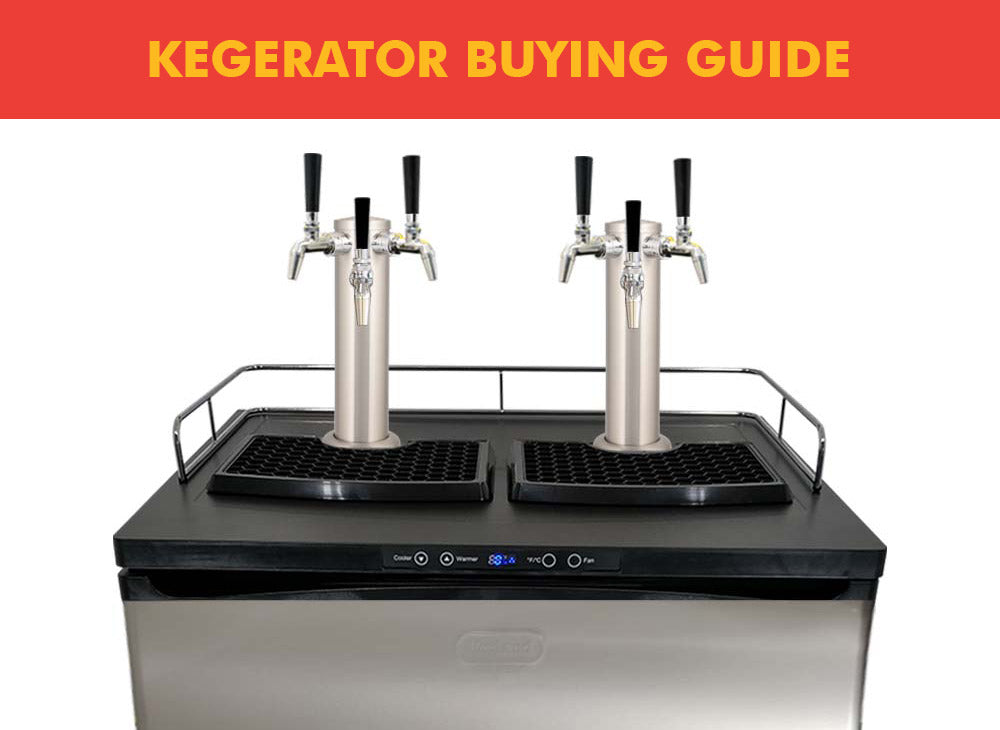 example of a perfect kegerator setup for home brew or commercial kegs