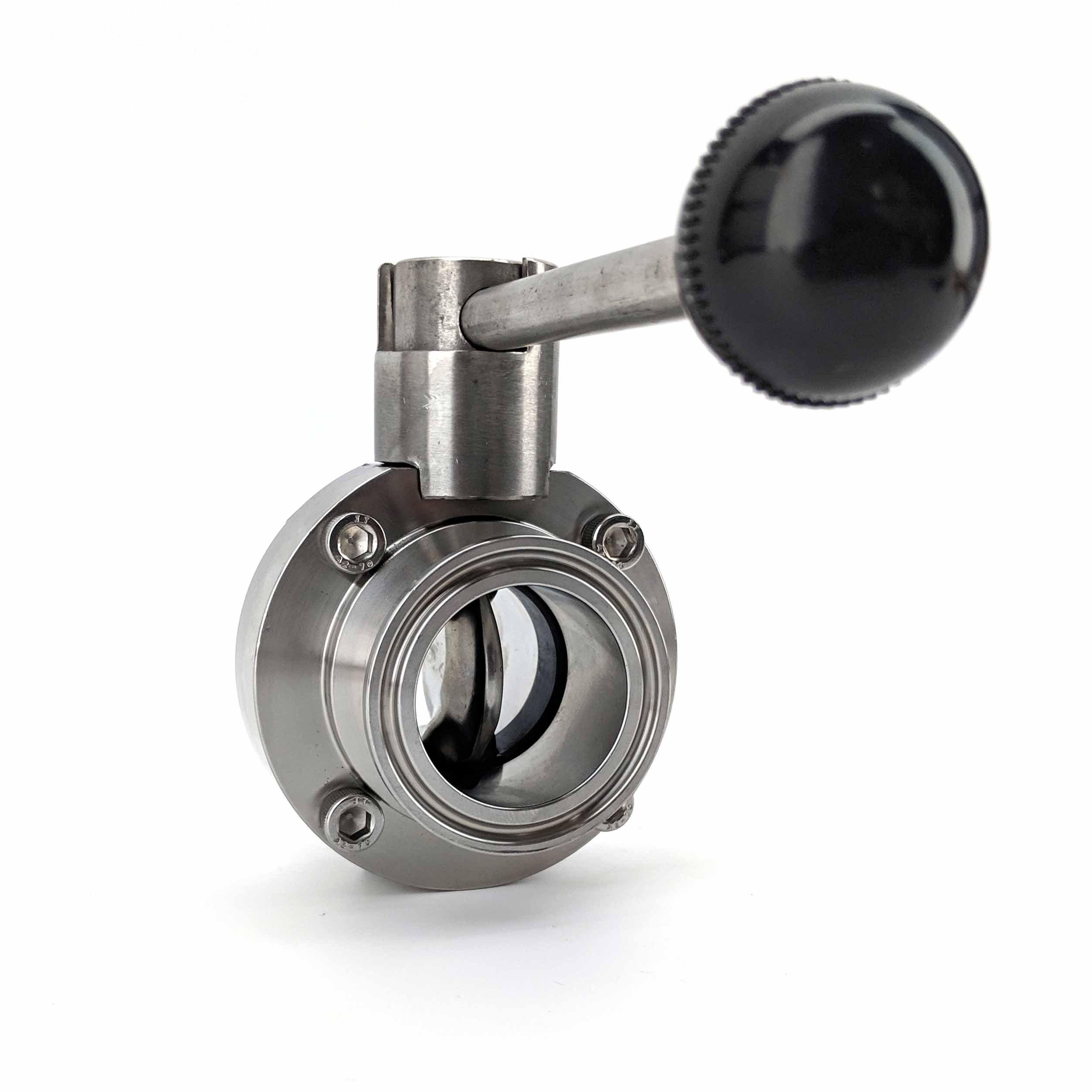 1.5 Inch Tri Clover Butterfly Valve - KegLand
