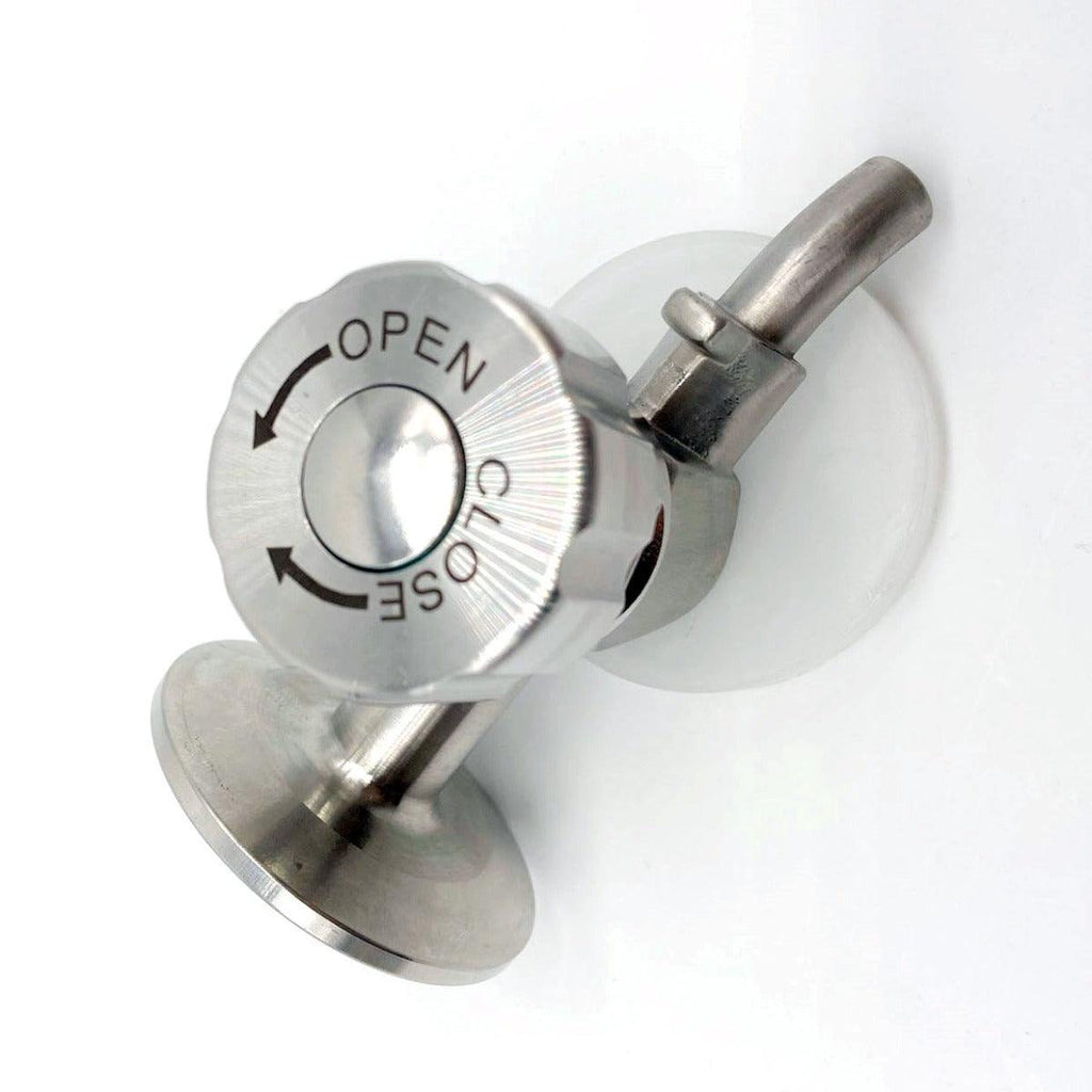 1.5 Inch Tri-Clover Sample Valve with Pigtail Coil - KegLand