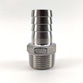 1 inch BSP Male x 25mm Hose Barb - KegLand