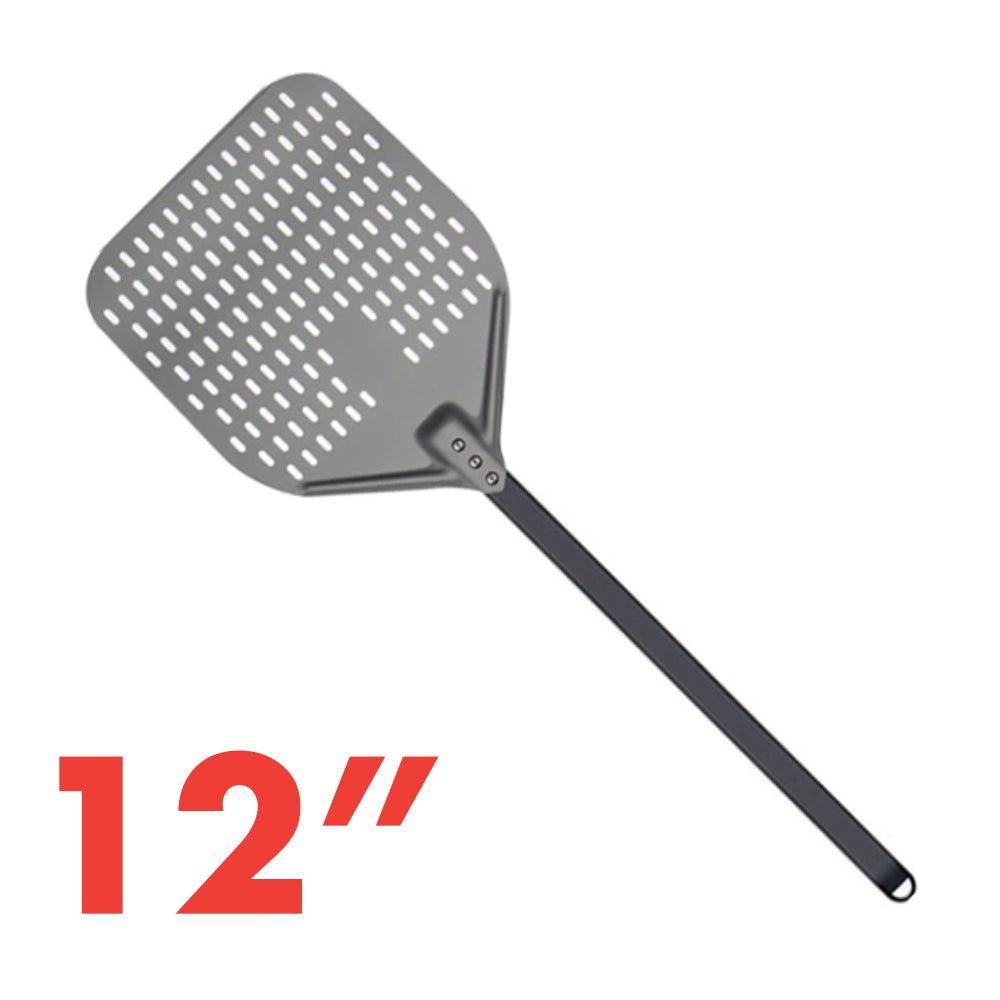 12 Inch Perforated Pizza Peel - 30cm x 80cm