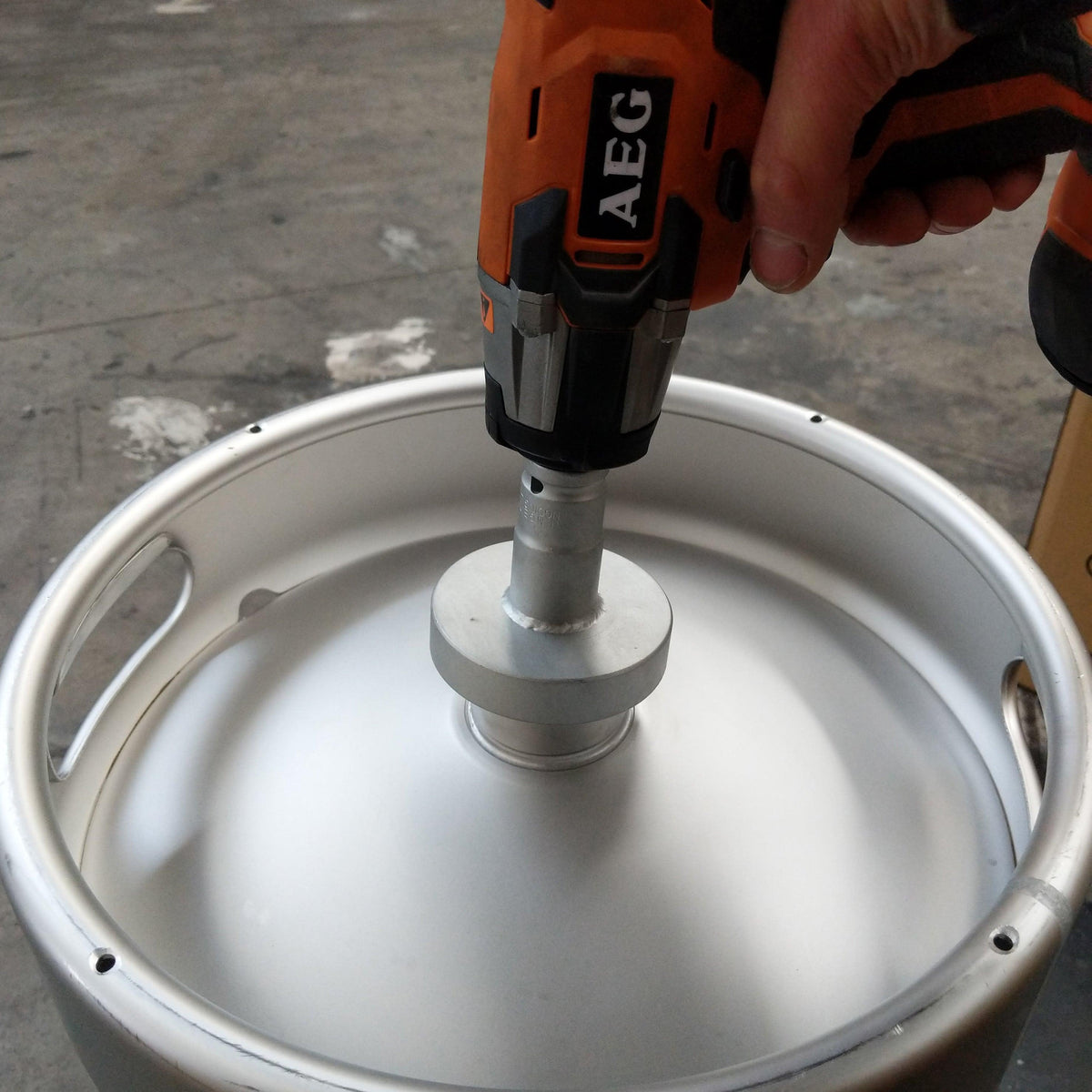 A-type, keg opening tool, 50l keg, Tooheys, Coopers, XXXX, kegs, pub ...