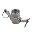 1/2 Inch Type D Camlock - Female Cam x Female BSPP Thread - KegLand