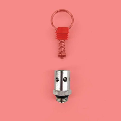 1/4 Inch Stainless Steel PRV Seat - Suits Mini Keg Tapping Kits - KegLand