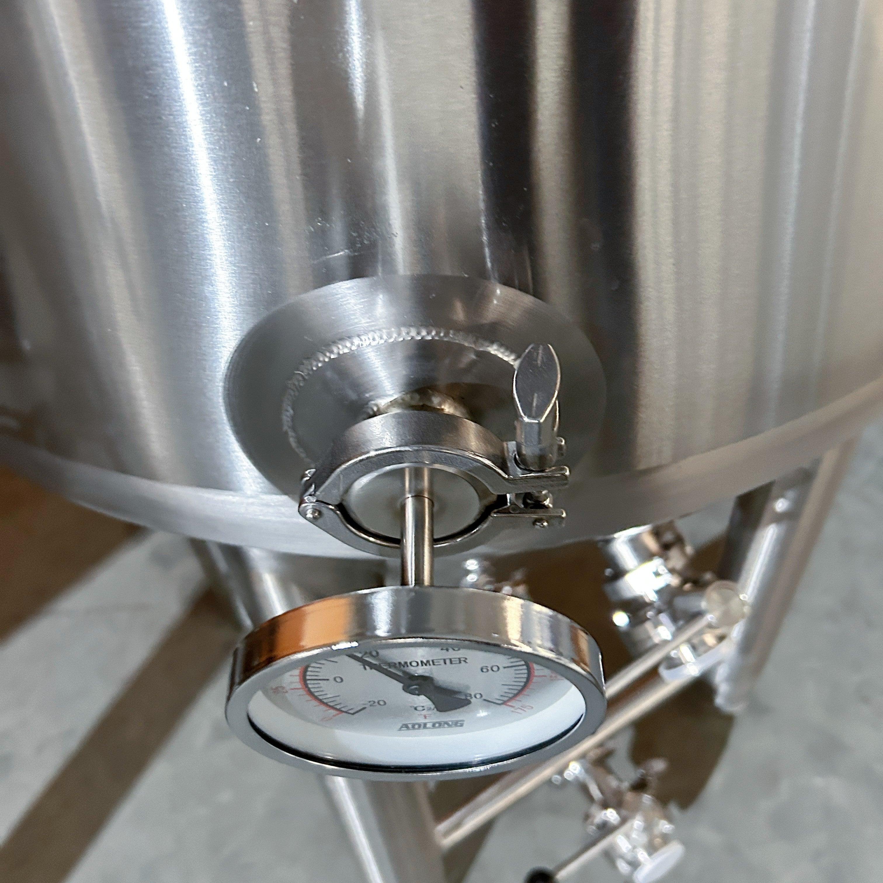 200L Conical Fermenter (pressurisable, jacketed) - KegLand
