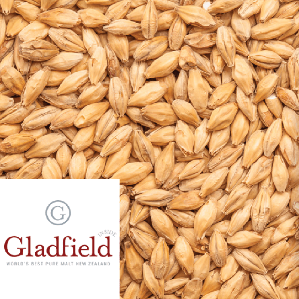 25kg SACK - Distillers Malt - Gladfield (NZ) - KegLand