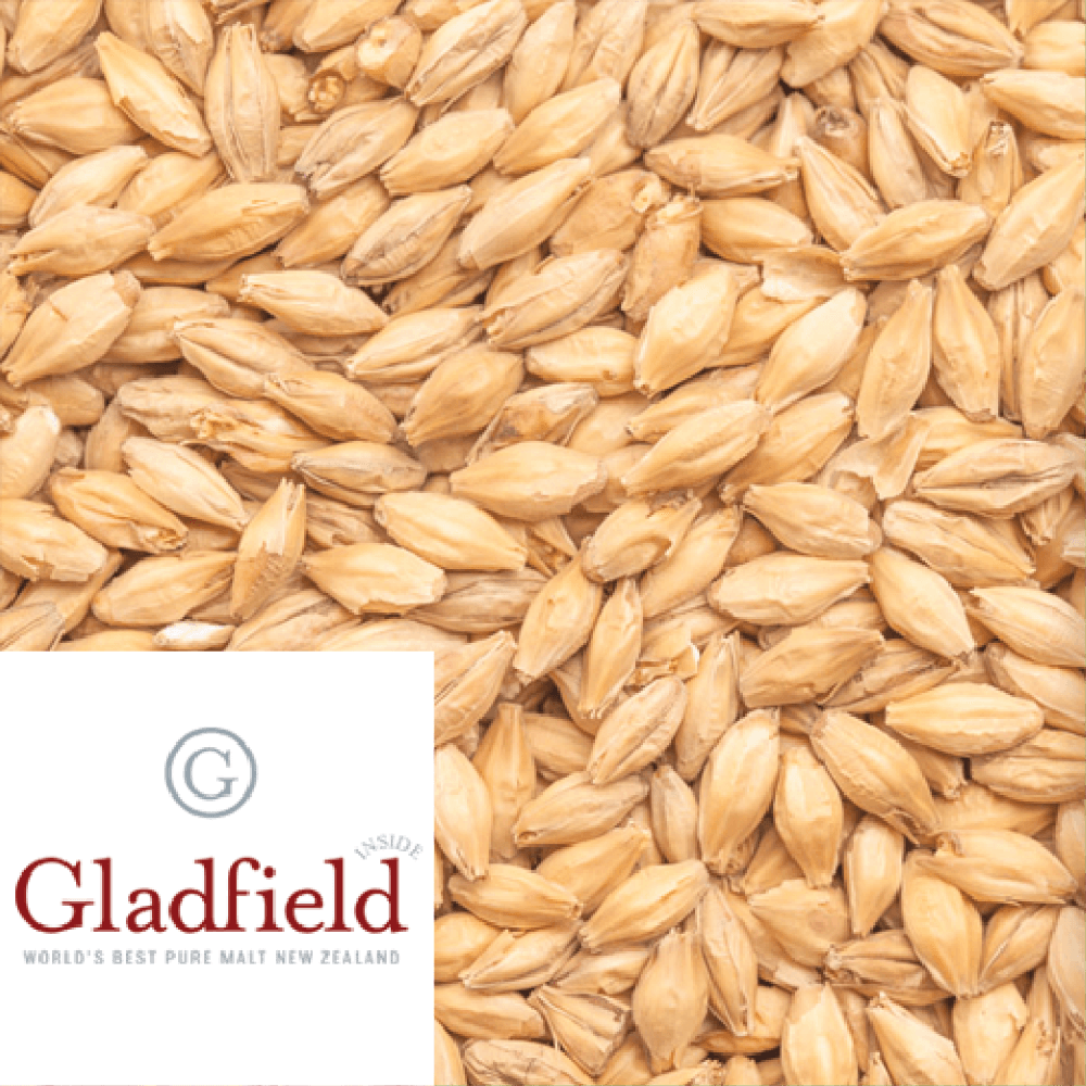 25kg SACK - German Pilsner Malt - Gladfield (NZ) - KegLand
