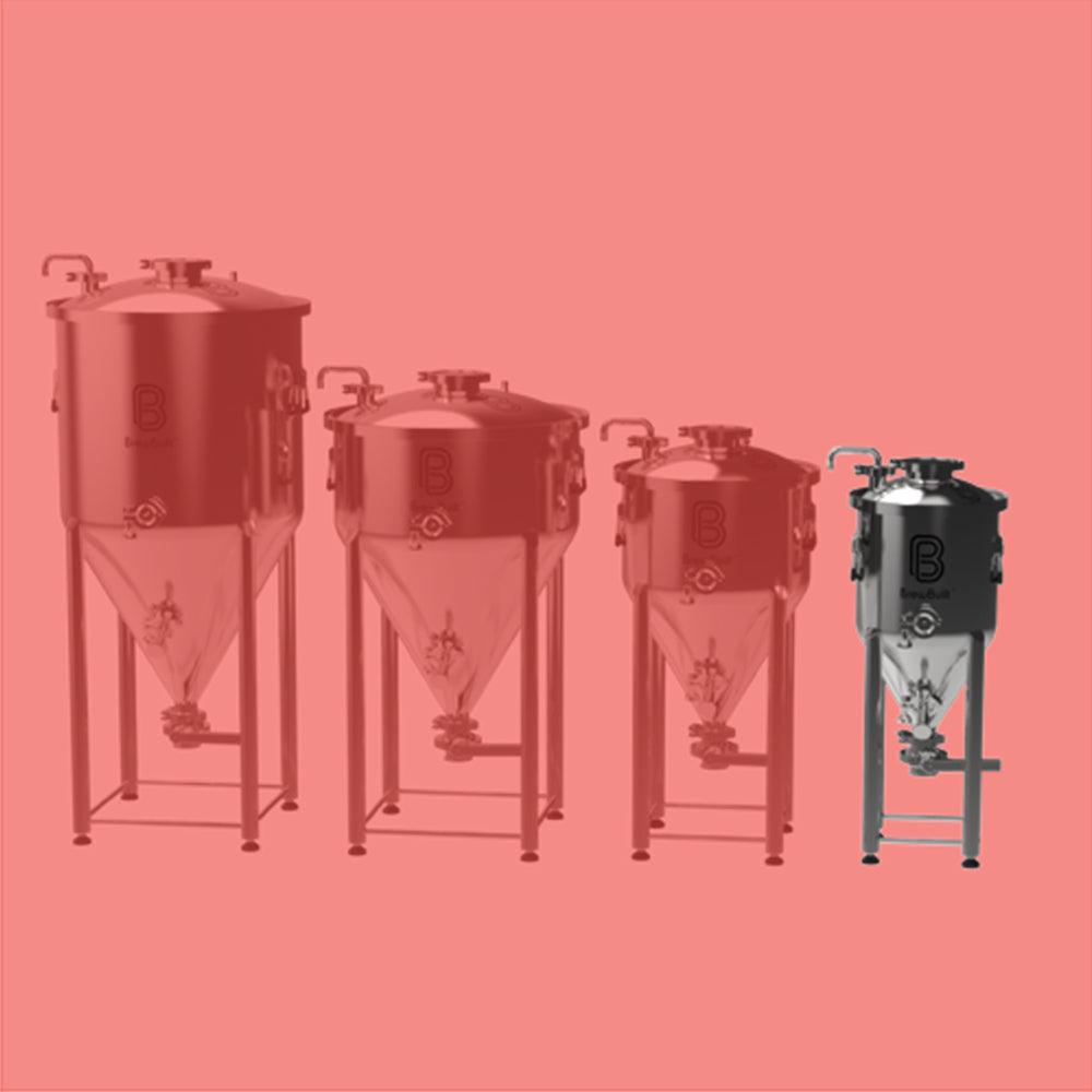 26L BrewBuilt X1 Stainless Steel Conical Unitank Fermenter (7gal) - KegLand
