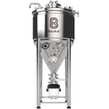 53L BrewBuilt X2 - Jacketed Stainless Steel Conical Unitank Fermenter Kit (14gal) - KegLand
