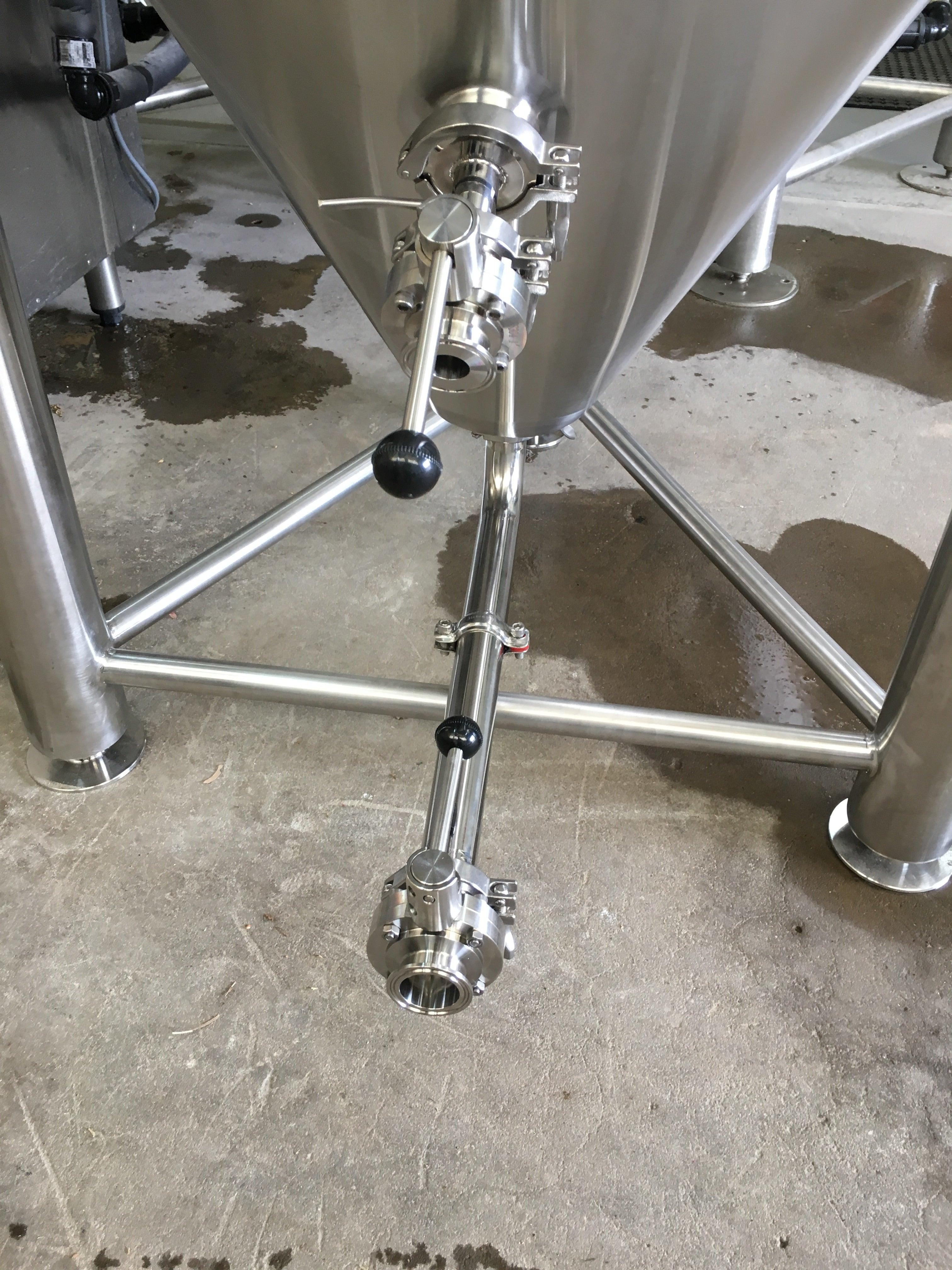 600L Conical Fermenter (pressurisable, jacketed) - KegLand