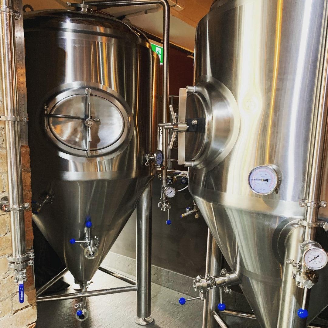 600L Conical Fermenter (pressurisable, jacketed) - KegLand