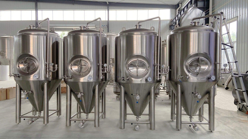 600L Conical Fermenter (pressurisable, jacketed) - KegLand