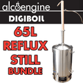 65L Alcoengine Copper Reflux Still Bundle - KegLand