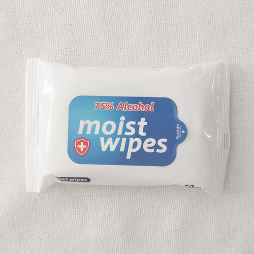 75% Ethanol Alcohol Wipes (10/pouch) - KegLand