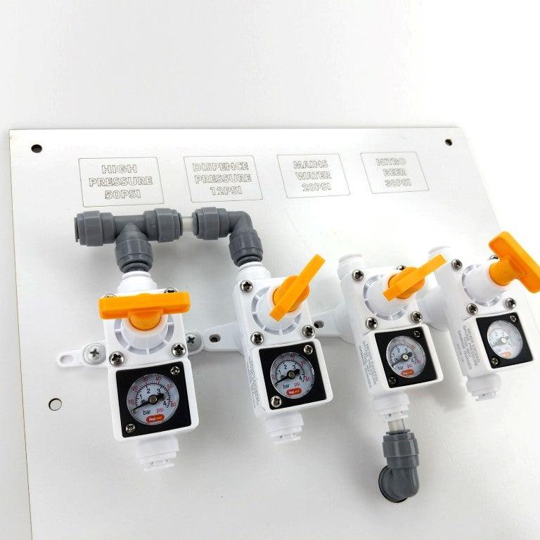 In Line Regulator Duotight Inline In Line Regulator - With integrated gauge for water or ...