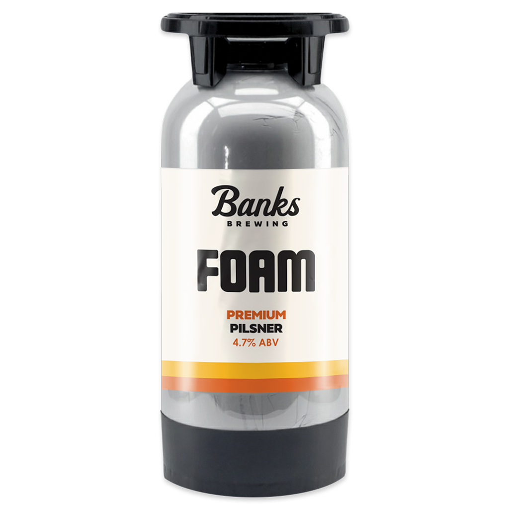 Banks Brewing - Foam - German Pilsner - 20L A-type Keg