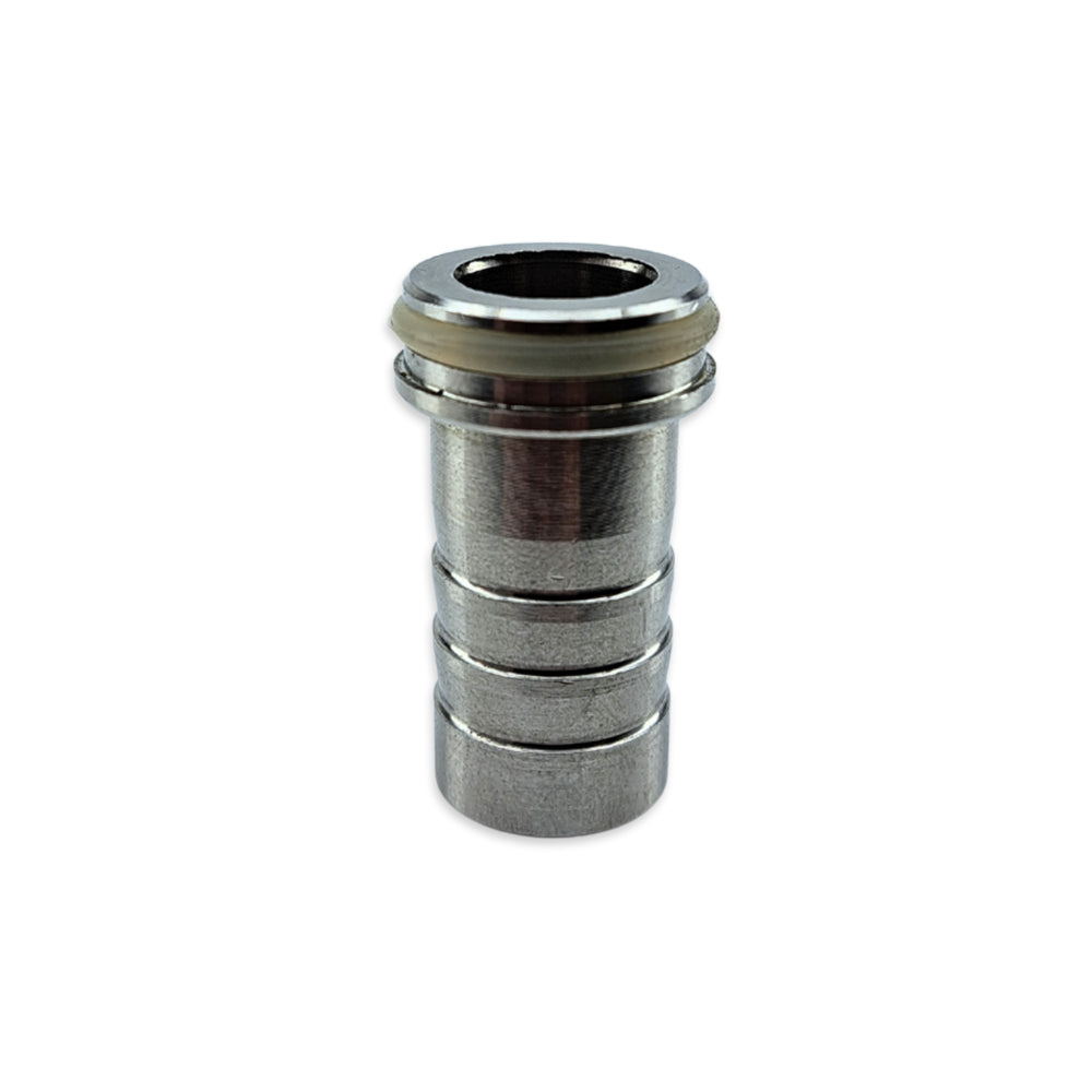 Brewbarb with silicone seal suits brewzilla ball valve