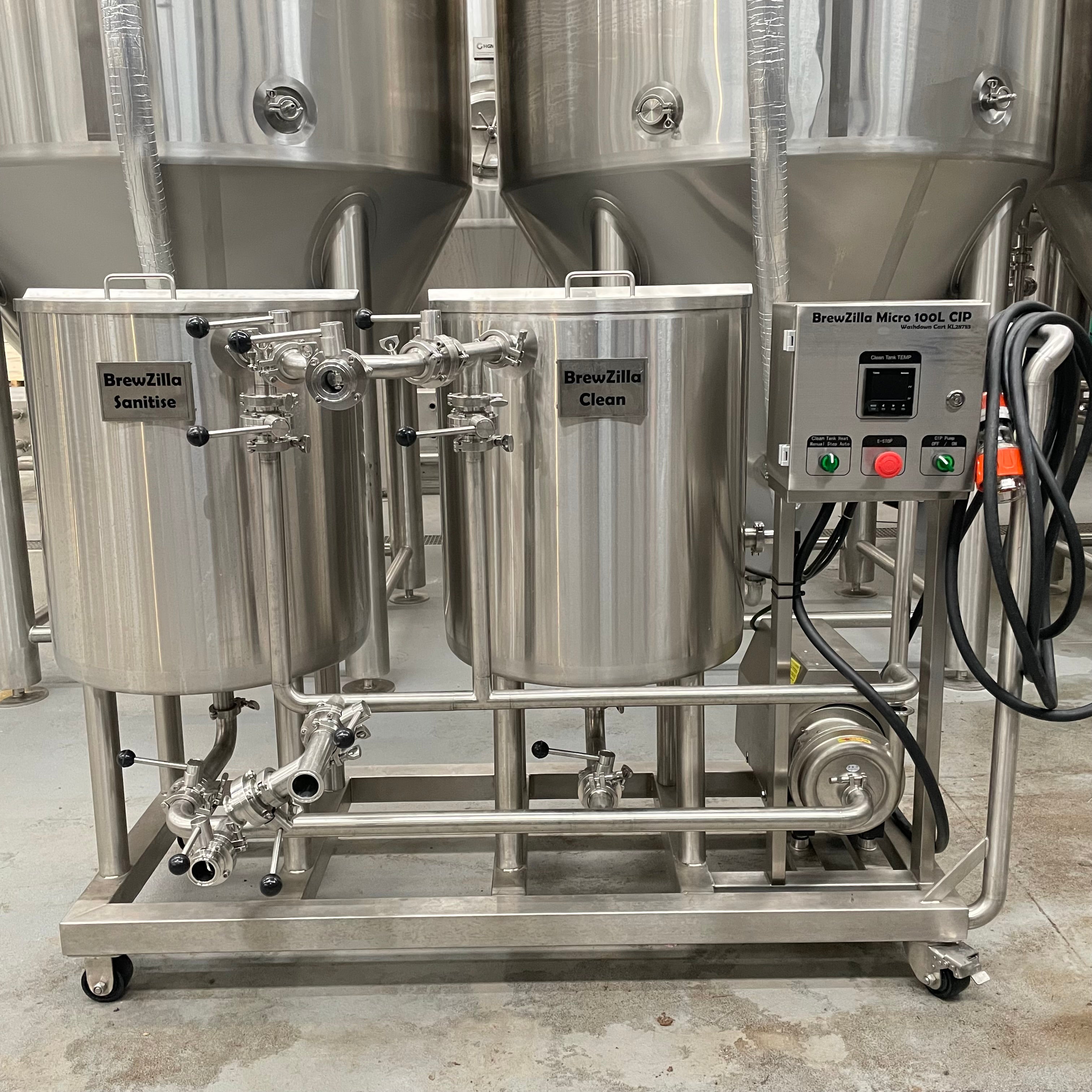BrewZilla Micro - 100L Clean in Place (CIP) Cart
