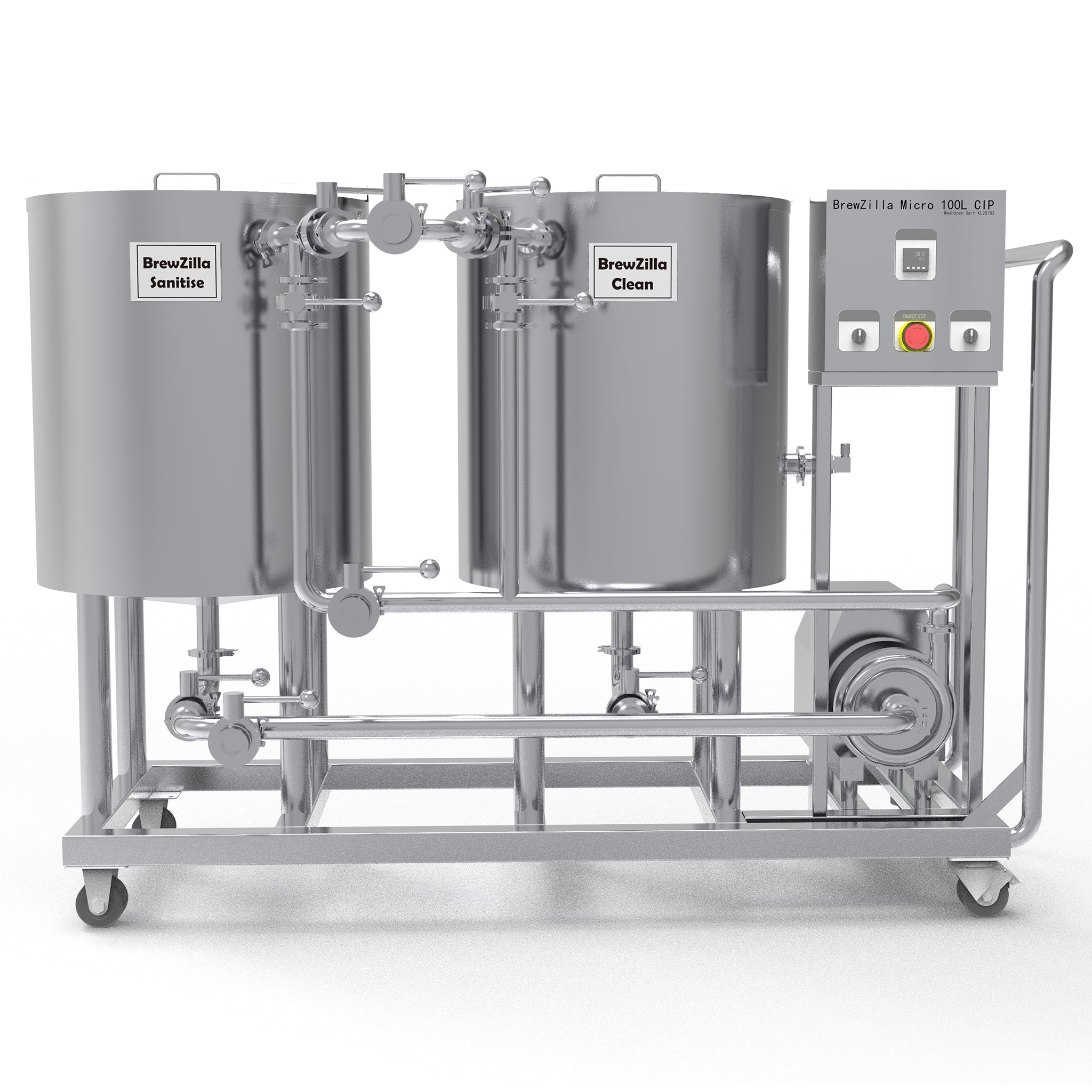 BrewZilla Micro - 100L Clean in Place (CIP) Cart