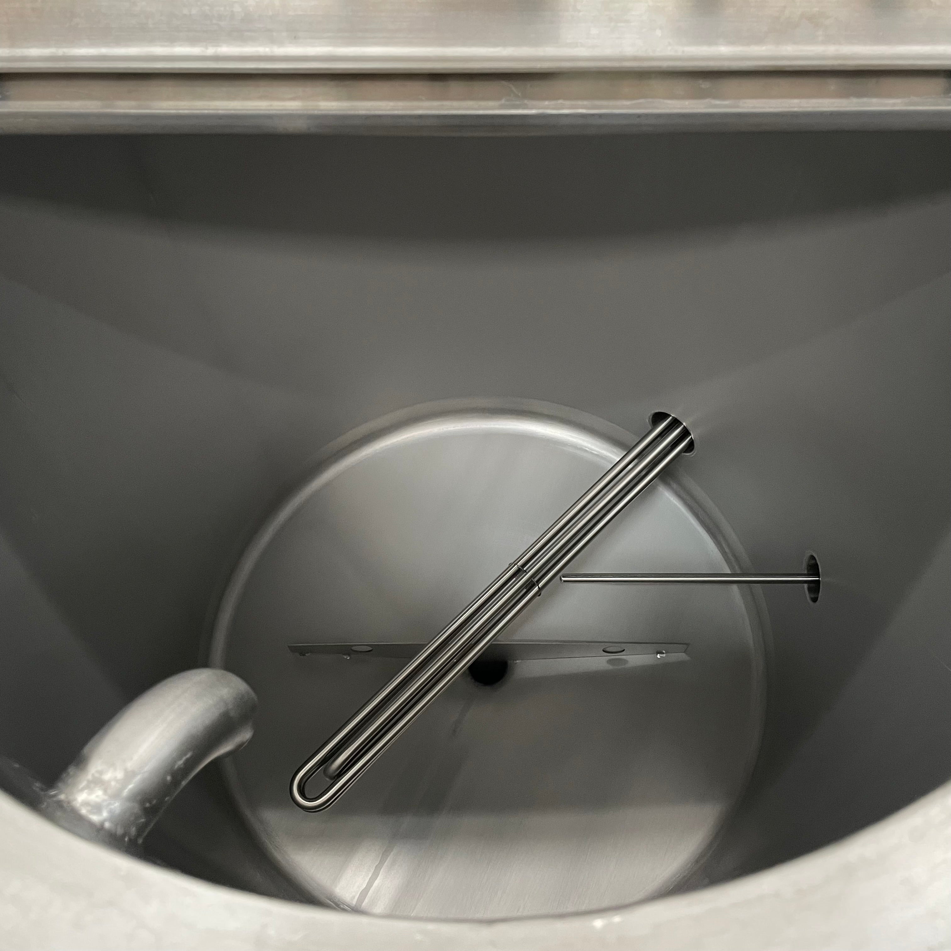 CIP internal heat element