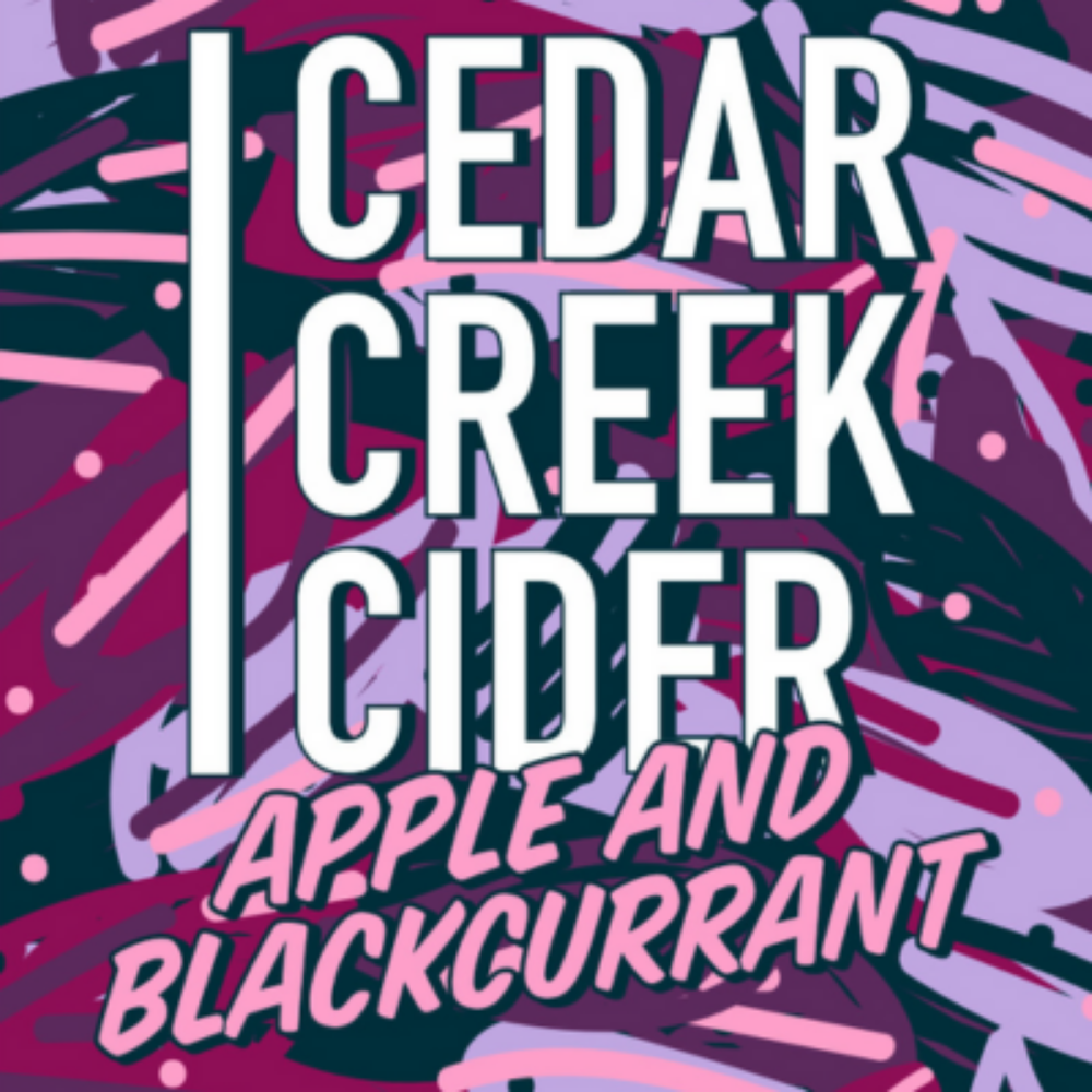 This Apple and Blackcurrant Cider is perfectly medium-sweet, balanced with just the right touch of acidity for a refreshing finish. The blackcurrant notes are subtly woven in, reminiscent of summer berries, cassis, and ripe dark cherries.