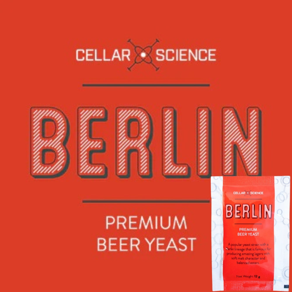 50 x CellarScience BERLIN German Lager Yeast