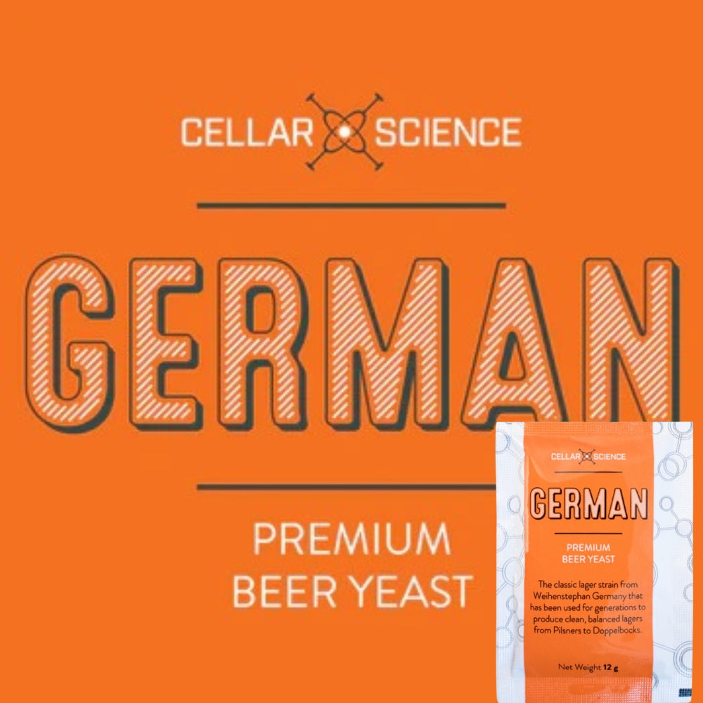 50 x CellarScience GERMAN Weihenstephan Lager Yeast