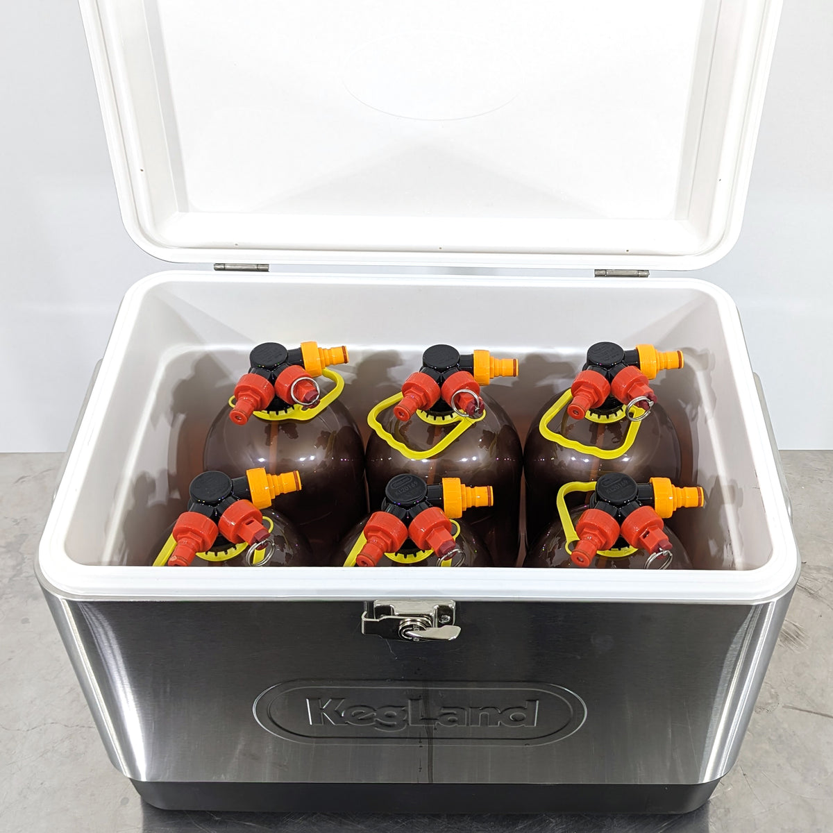 Stainless Steel Esky Super Ice Cooler 50L | DIY Jockey Box