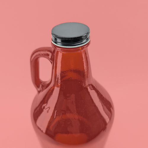 Replacement  Black Metal Growler Cap