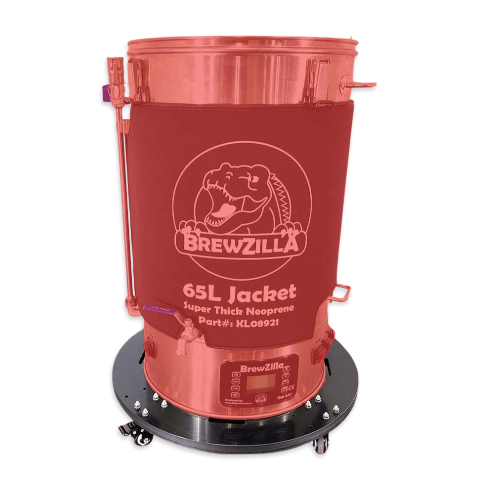 Suitable for 35L and 65L BrewZillas and DigiBoils. The feet of those brewing systems slot into the grooved on the dolly plate to make moving your brewery around a breeze. Lock your brewery in place with two locking wheels.