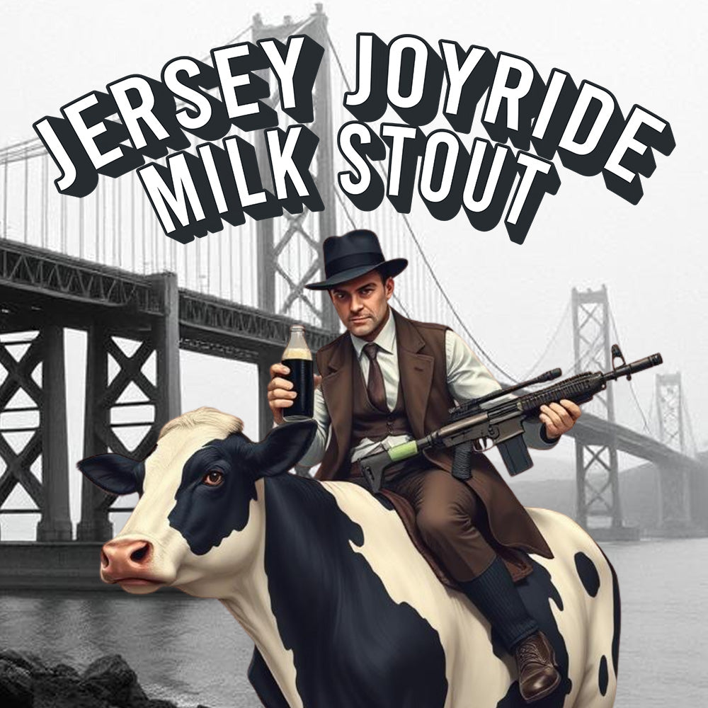 Kick back and enjoy a secret just between us wise guys. Impress your friends, woo the dames, and keep 'em comin' back for more with this smooth talkin Milk Stout.