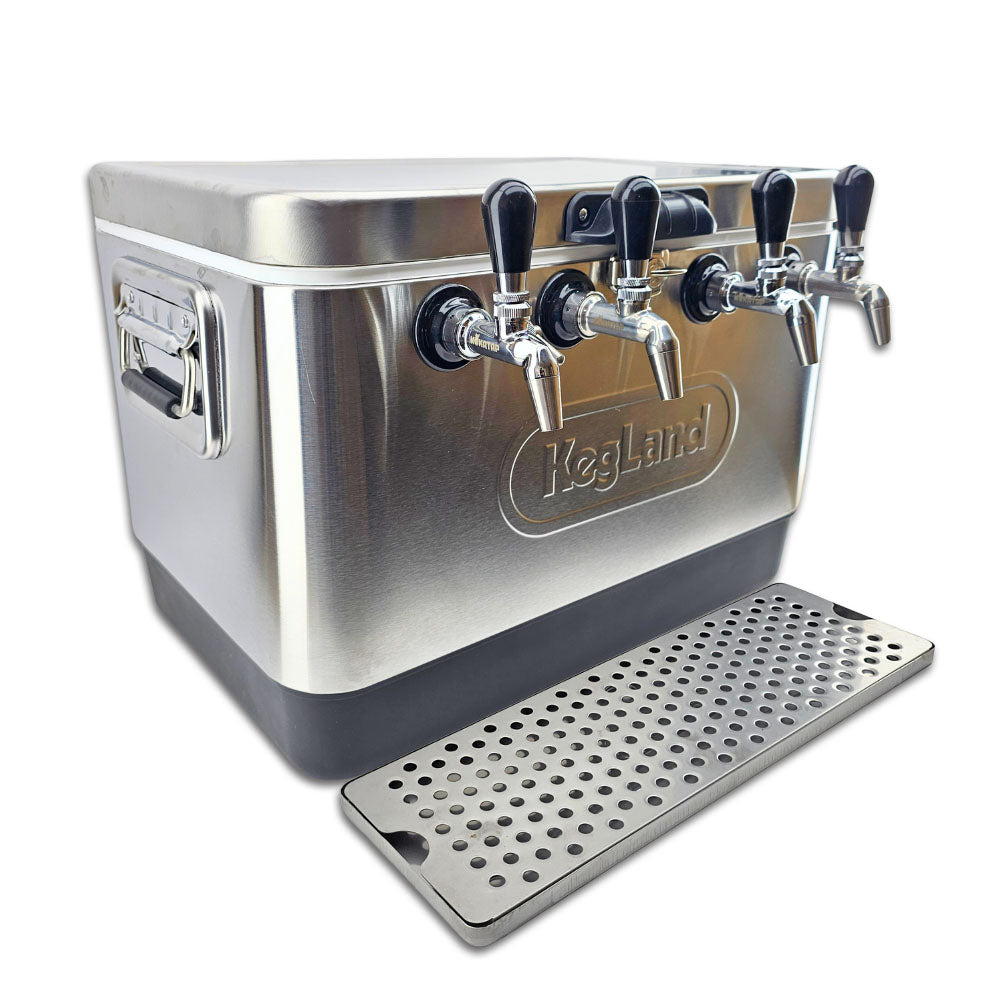 Four Tap Flow Control NukaTap Taps. Ideal solution for when the temperature is not stable.