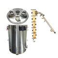 100L DigiBoil Bundled with the WRB-4 Bubble Plate Still made from PolyPhoenix.