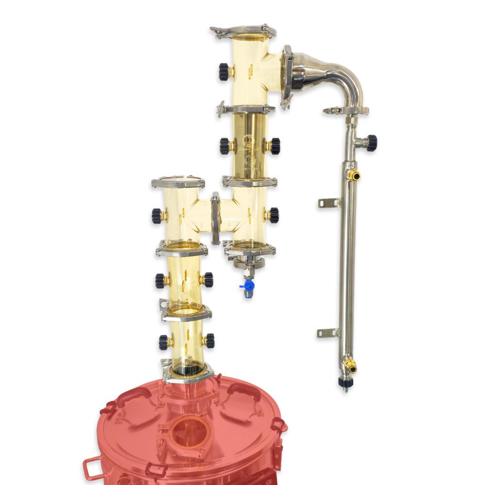 3" PolyPhoenix G-6 Vapour Infused Gin Pot Still