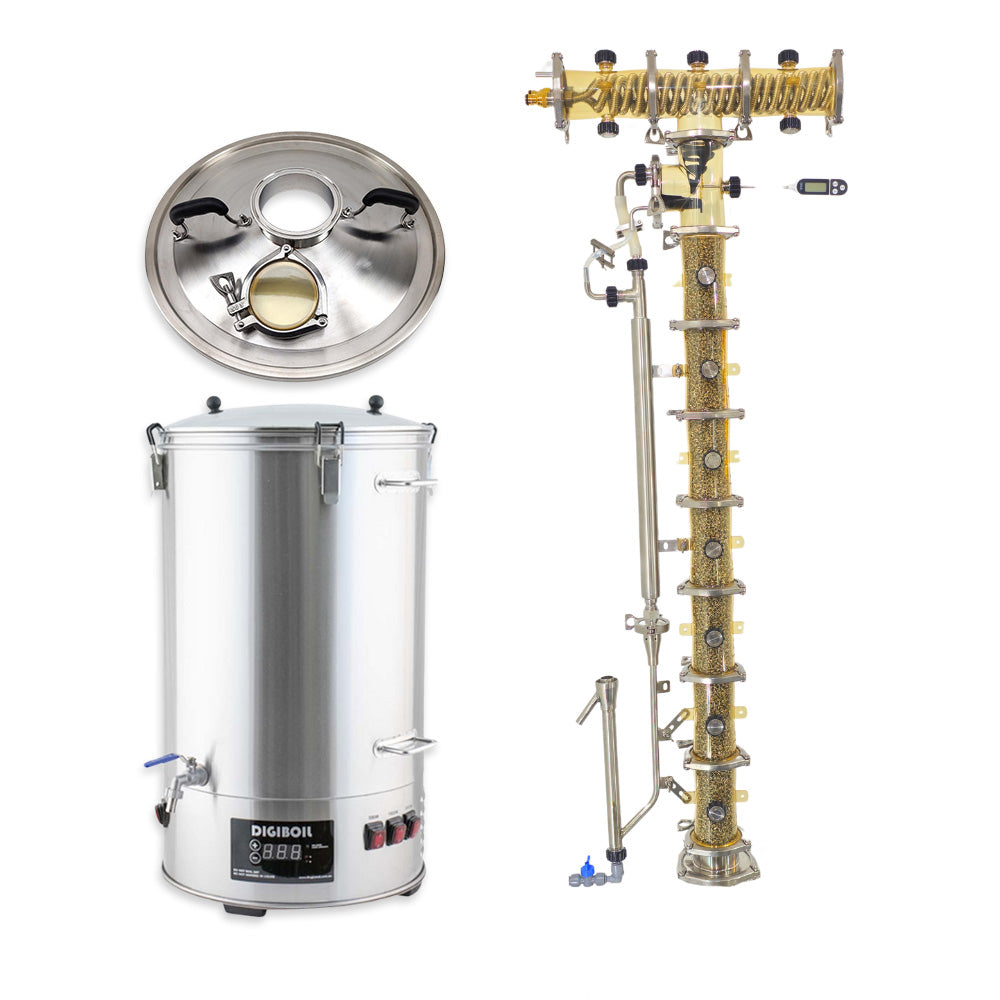 3' PolyPhoenix N-7 Azeo Vodka Reflux Still