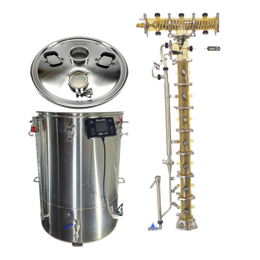 3' PolyPhoenix N-7 Azeo Vodka Reflux Still
