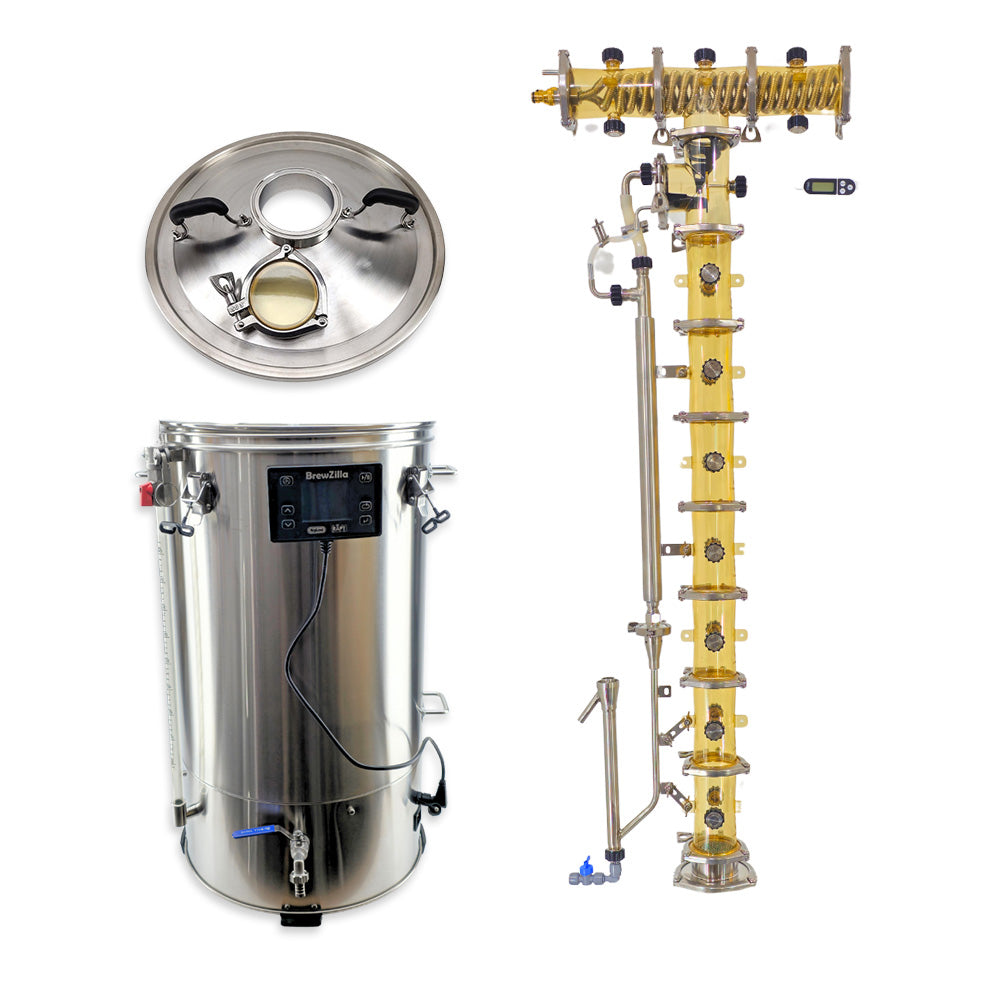 3' PolyPhoenix N-7 Azeo Vodka Reflux Still