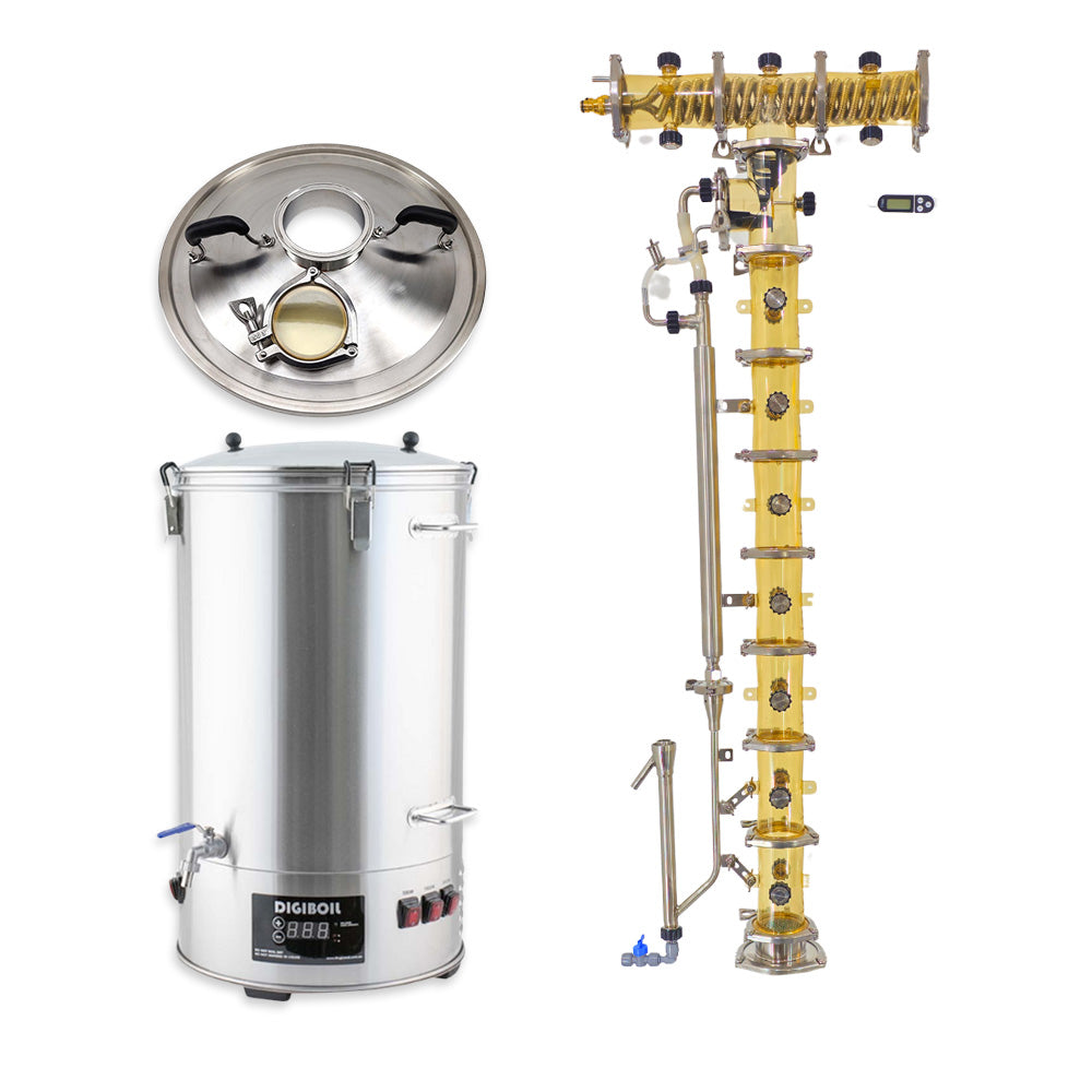 3' PolyPhoenix N-7 Azeo Vodka Reflux Still