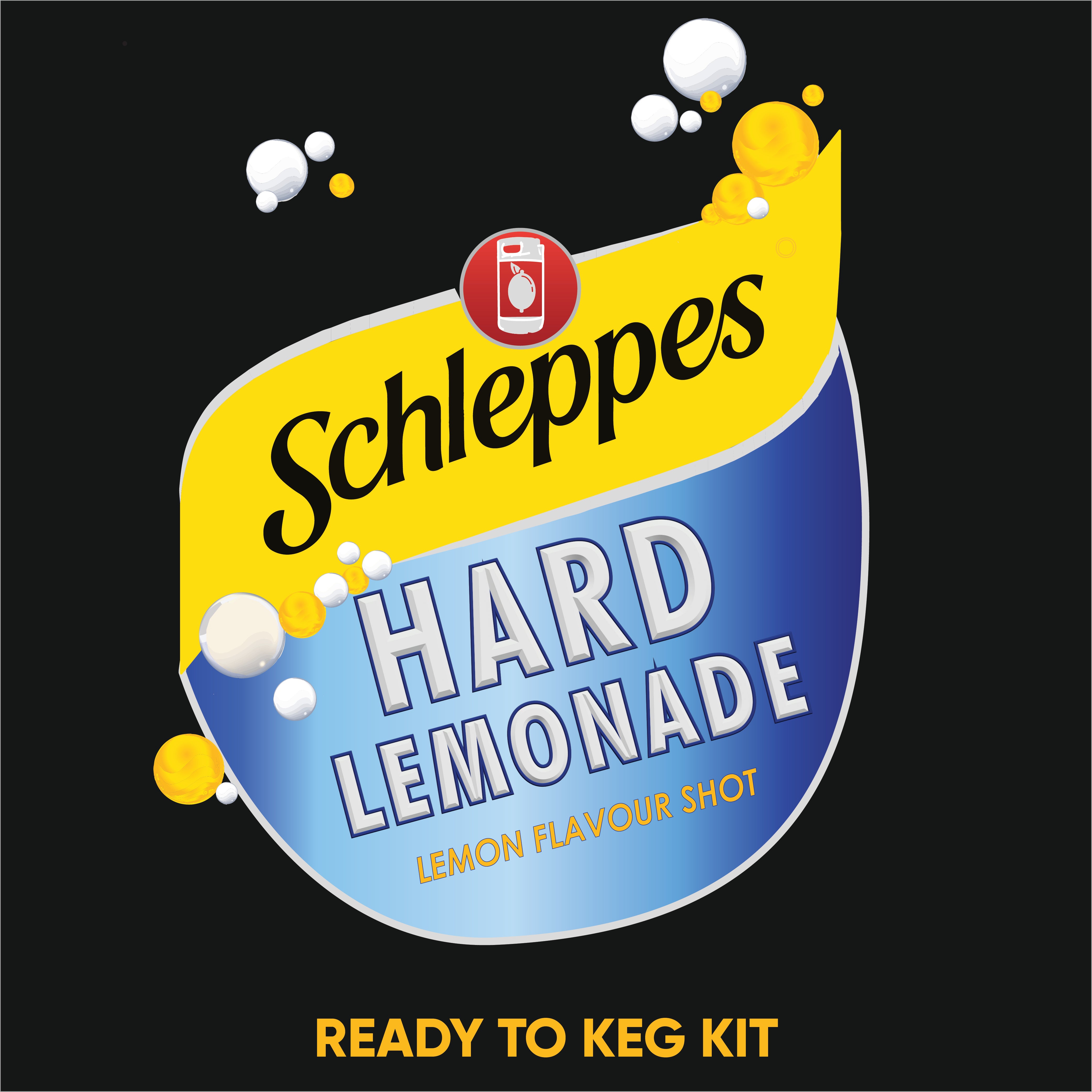 KegLand Schleppes Hard Lemonade Keg Kit gives you the that classic lemon hit with hint of sweetness. Pool side or around a fire, it's the ultimate crowd pleaser!