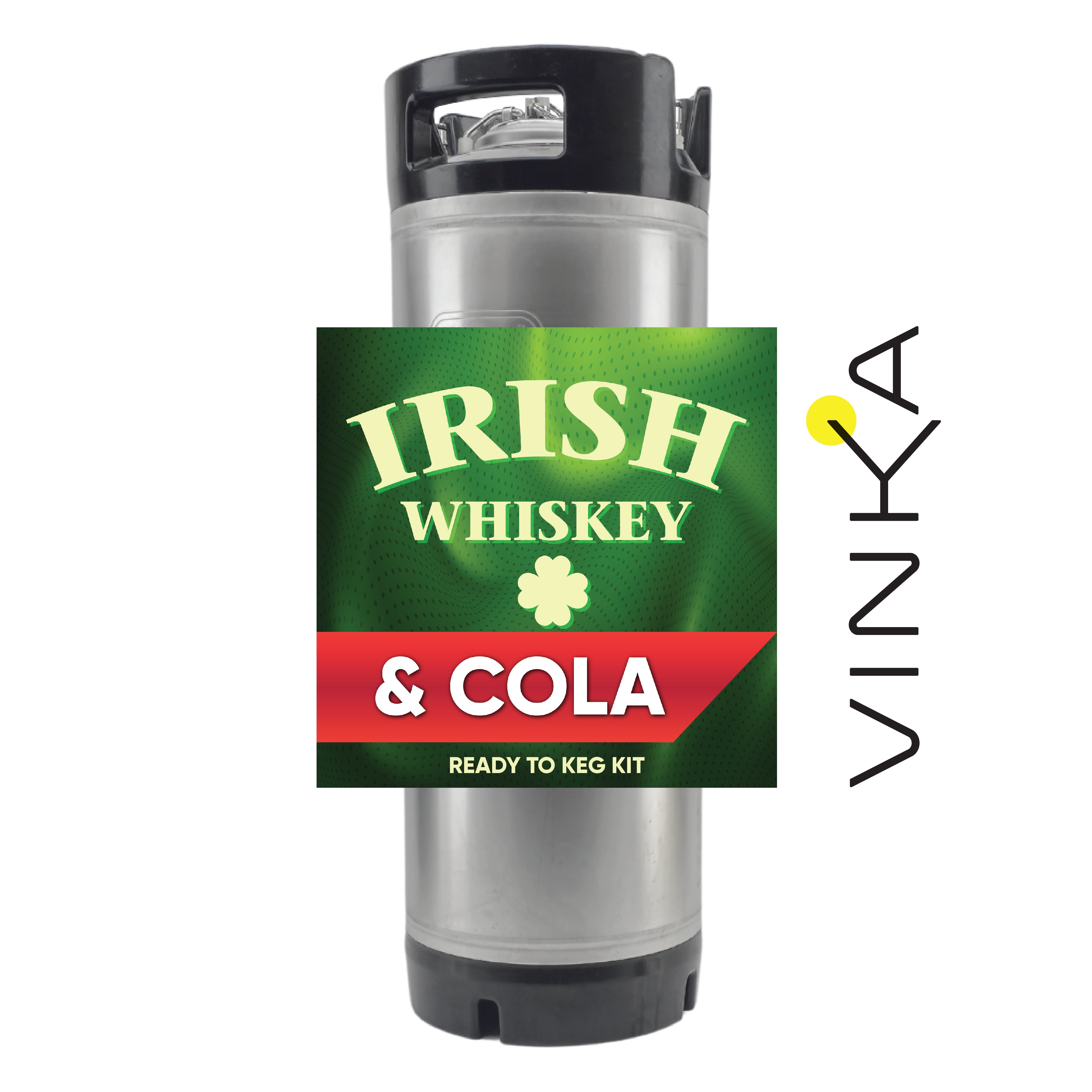 Irish Whiskey and Cola Ready to Keg Kit