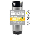 Fukusoda lemon seltzer ready-to-keg kit with Vinka branding on a white background