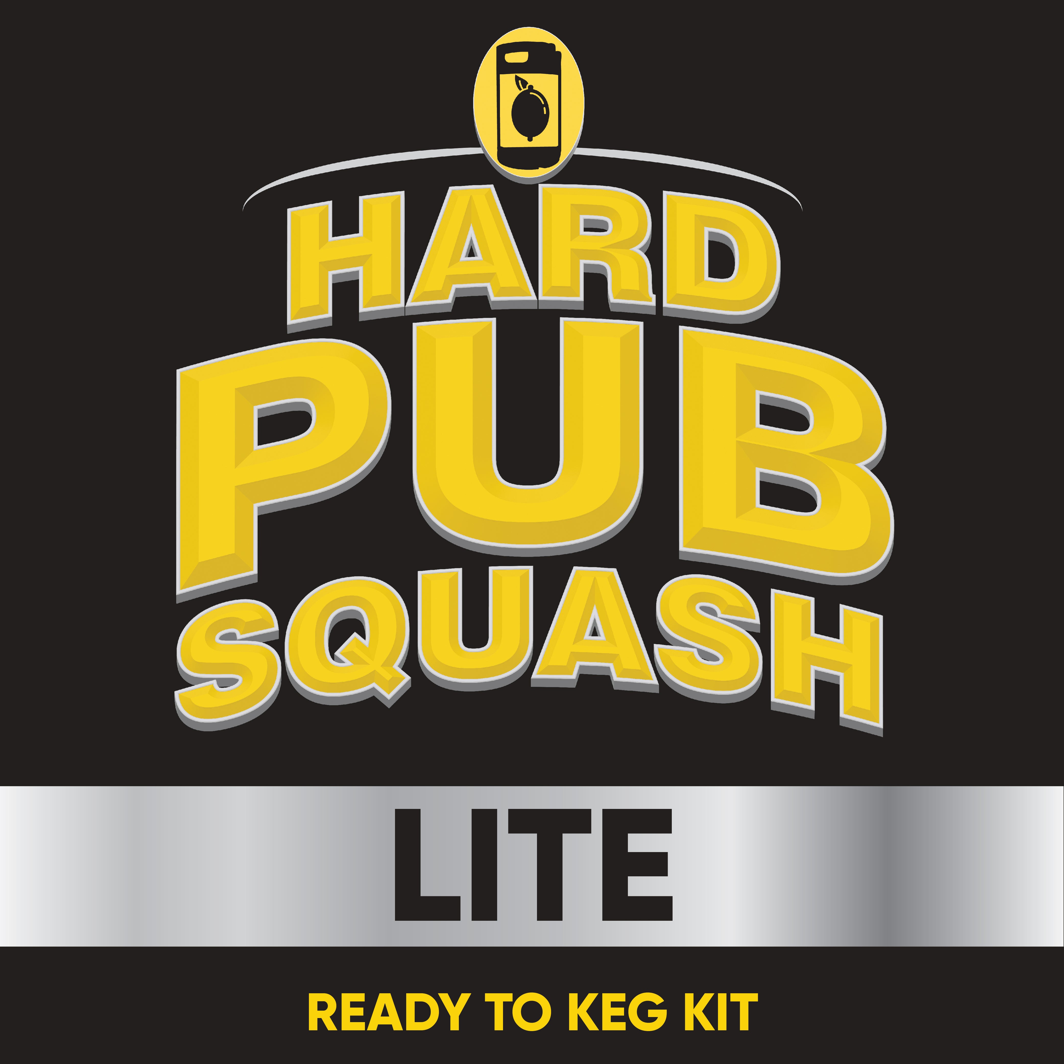 KegLand Hard Pub Squash Lite Keg Kit gives you that nostalgic lemon taste with an alcoholic kick and less sugar! The ultimate thirst quencher without the guilt!