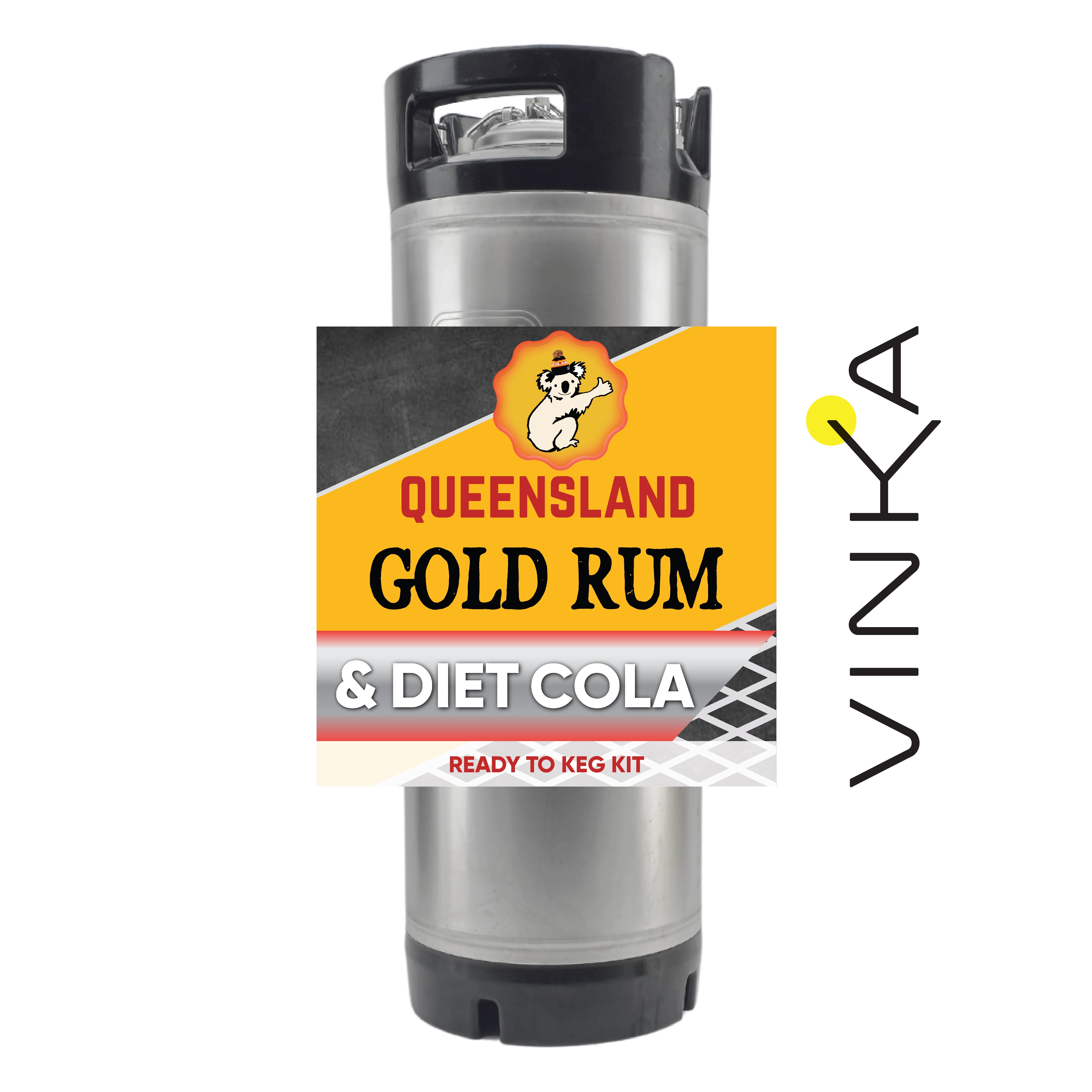 19L of QLD Gold Rum with Diet Cola. The perfect way to end your week.