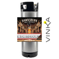Hawksburn Malt Whiskey & Diet Cola ready-to-keg kit with Vinka branding on a white background