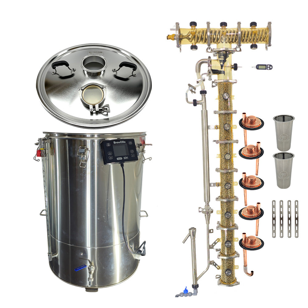 This material is 100% safe with hot alcohol vapour that will not leech any chemicals into your product.