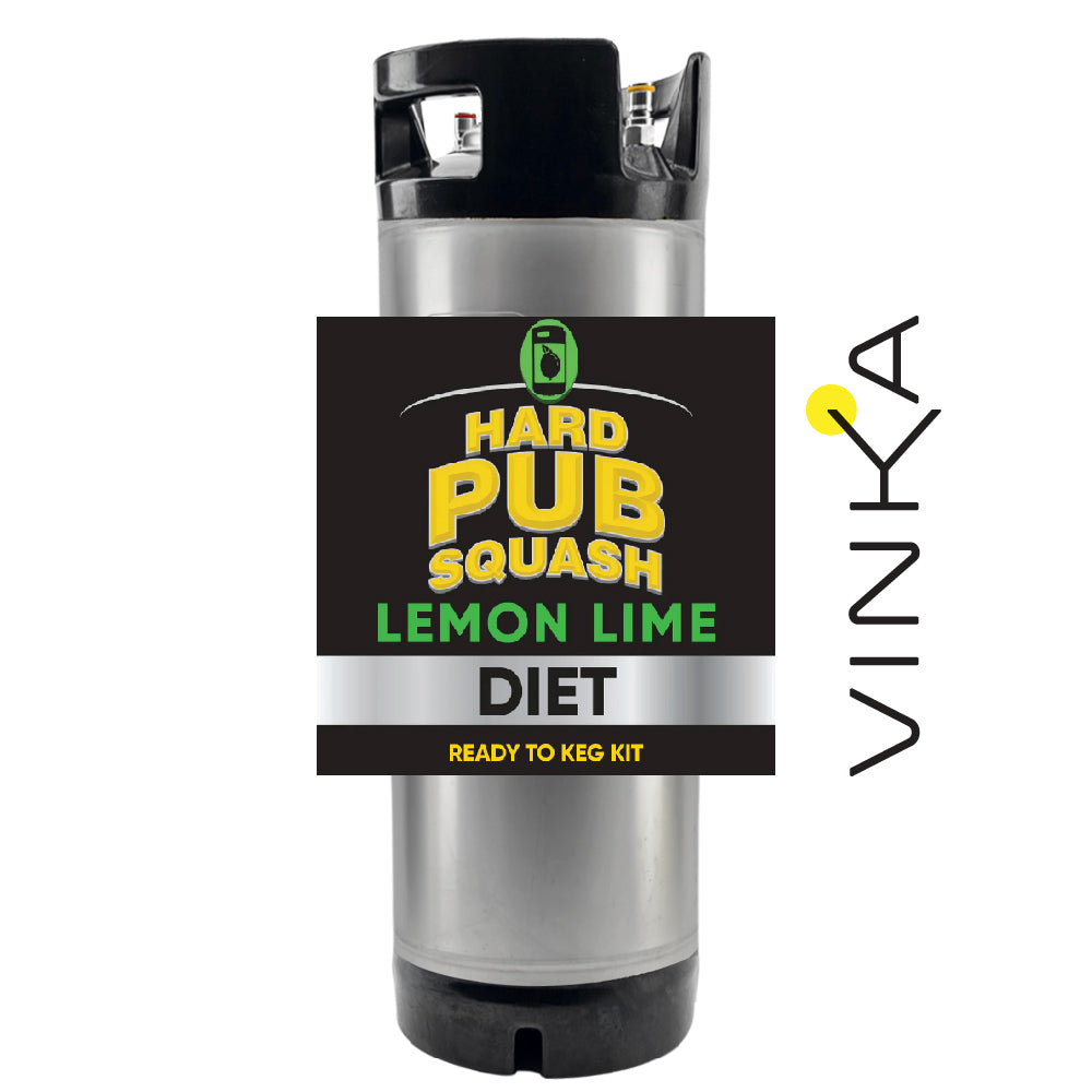 This kit makes it easy to achieve that perfect balance of sweetness and tartness from an Australian classic, Lemon Lime Pub Squash.