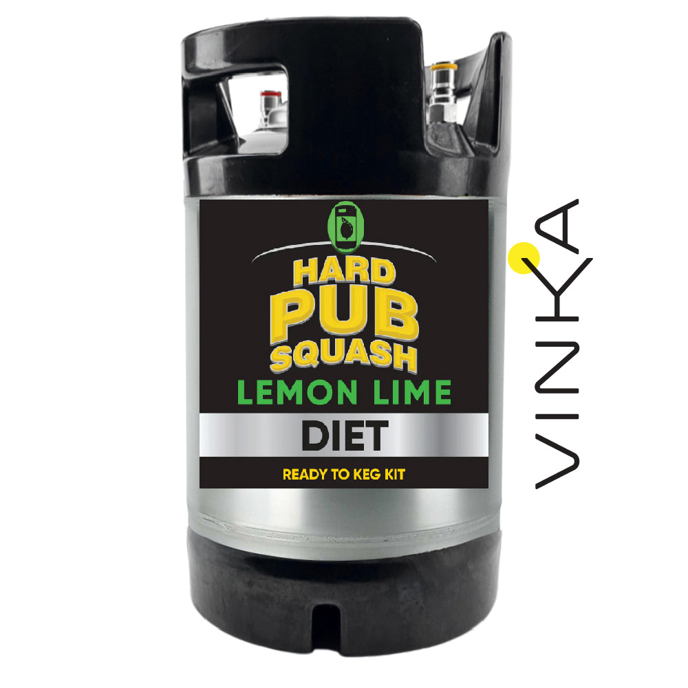 This kit makes it easy to achieve that perfect balance of sweetness and tartness from an Australian classic, Lemon Lime Pub Squash.