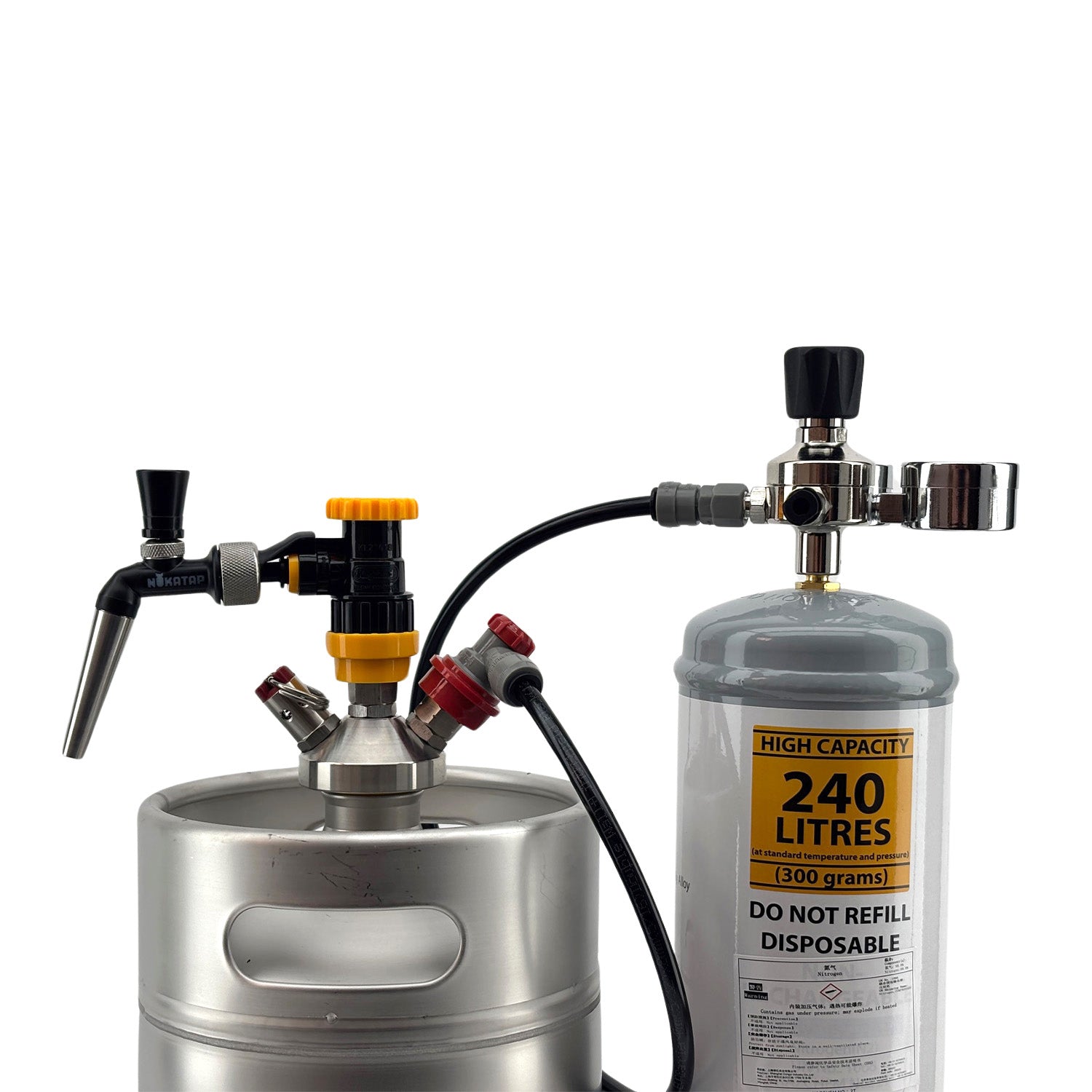 Mini Keg - Mini NukaTap Nitro - Tapping Kit
