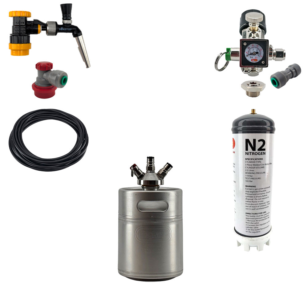 Mini Keg - Mini NukaTap Nitro - Tapping Kit